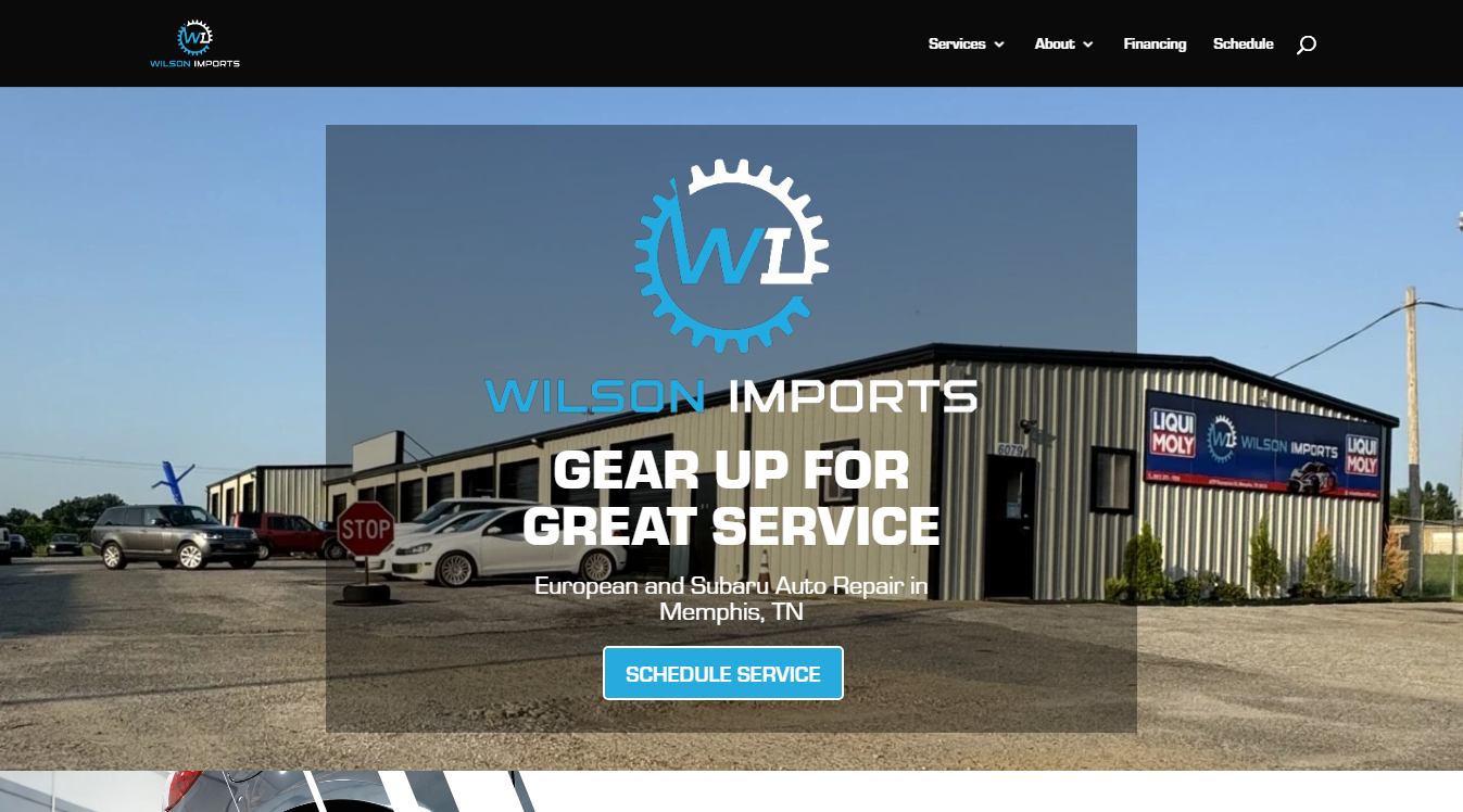 Website screenshot for Auto Electrix