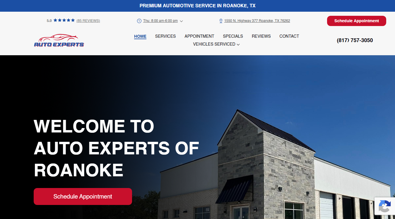 Screenshot of Auto Experts of Roanoke
