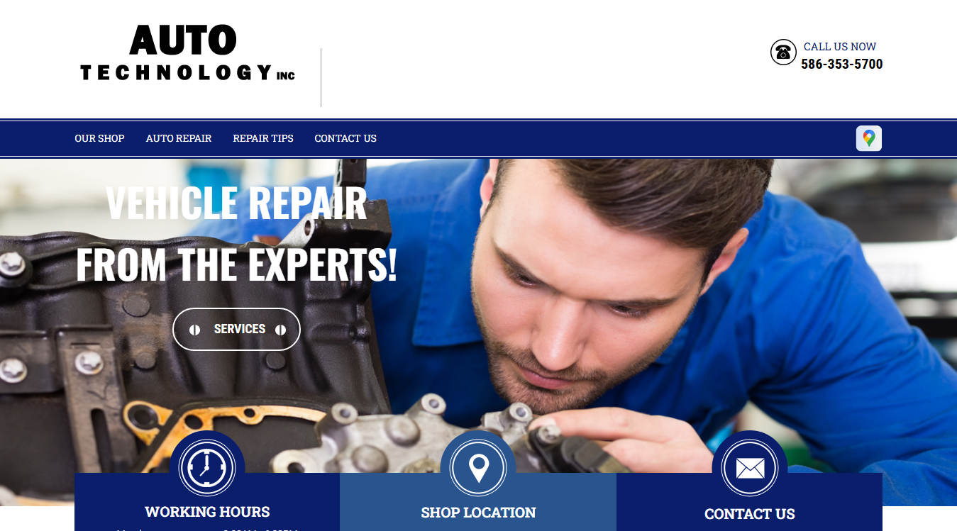 Screenshot of Auto Technology