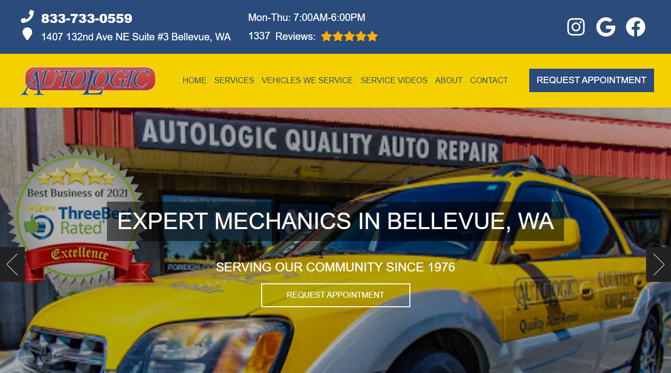 Screenshot of AutoLogic Inc.
