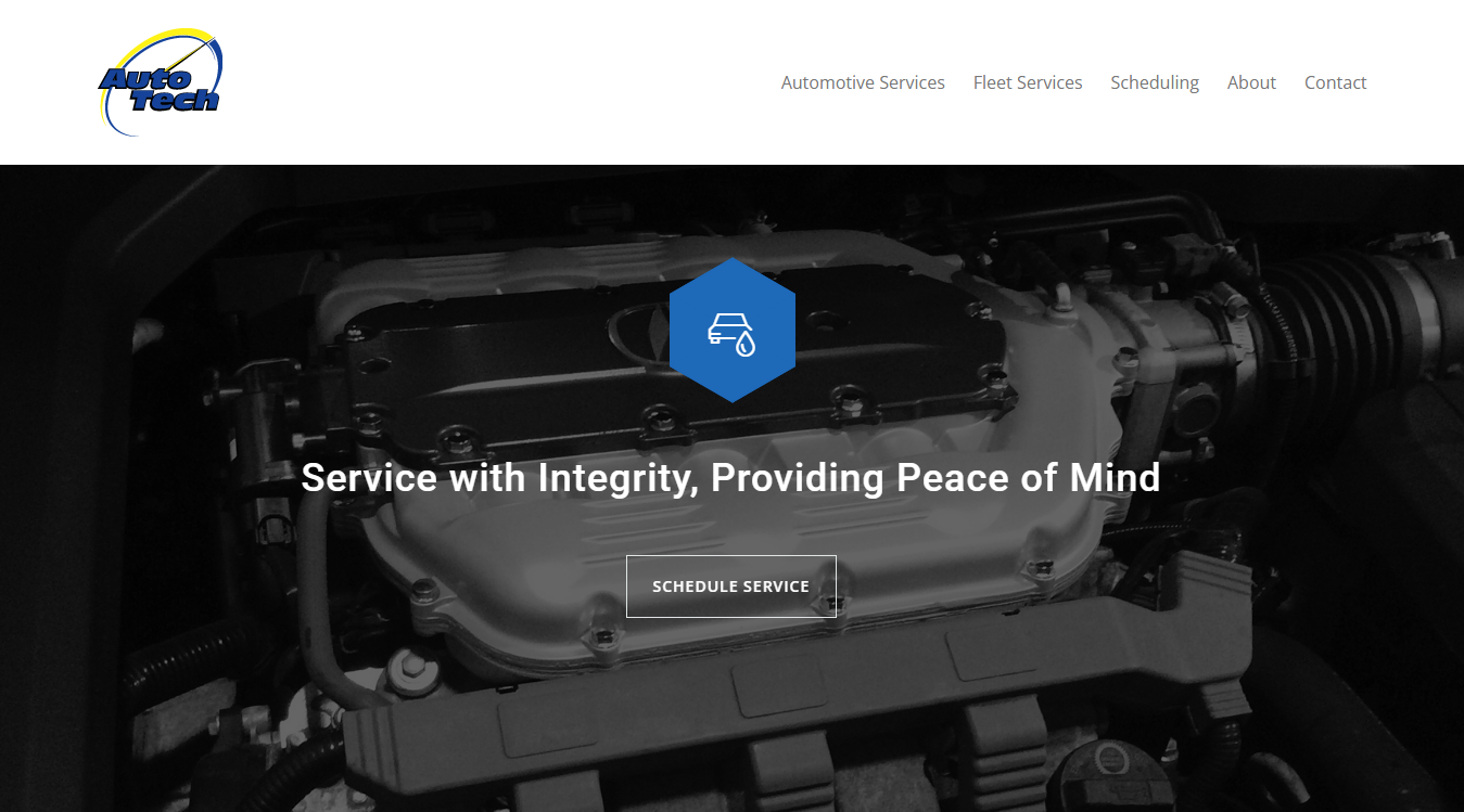 Website screenshot for AutoTech Inc