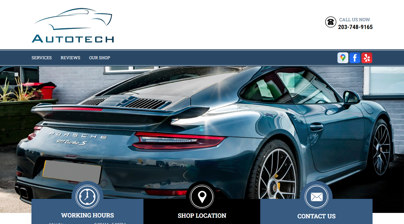 Screenshot of Autotech of Danbury