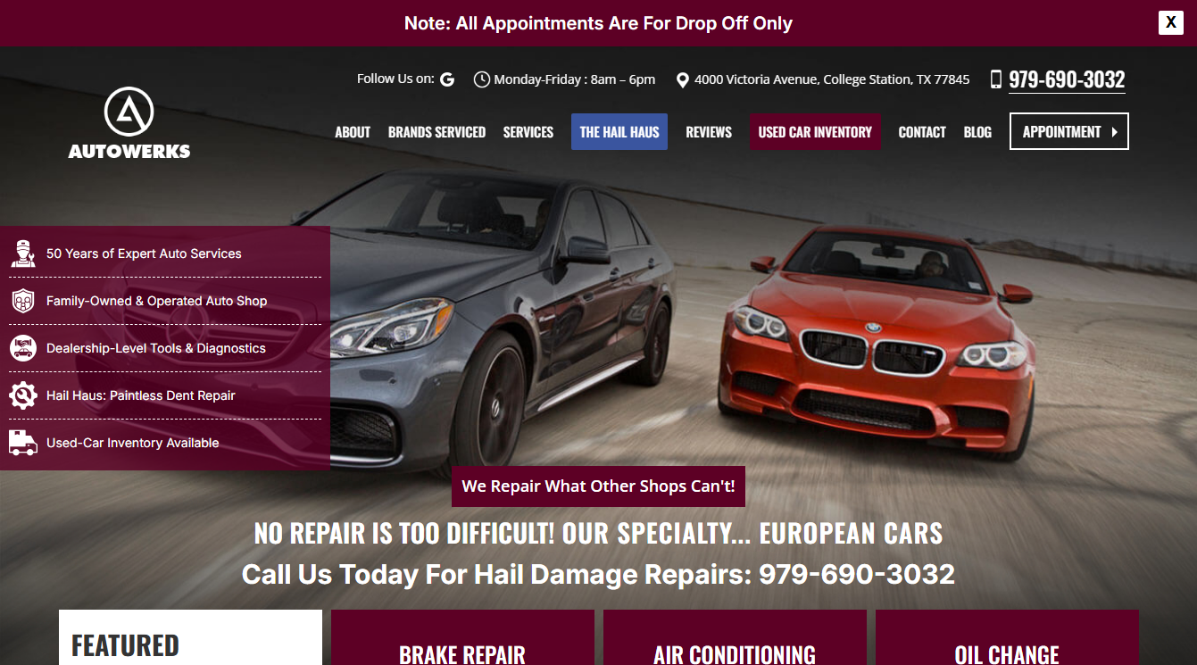 Screenshot of Autowerks TX