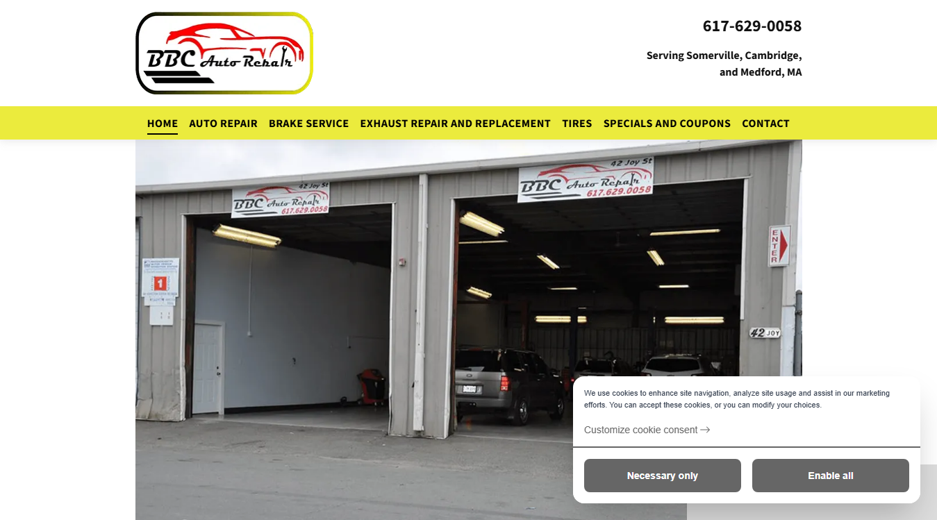 Screenshot of BBC Auto Repair