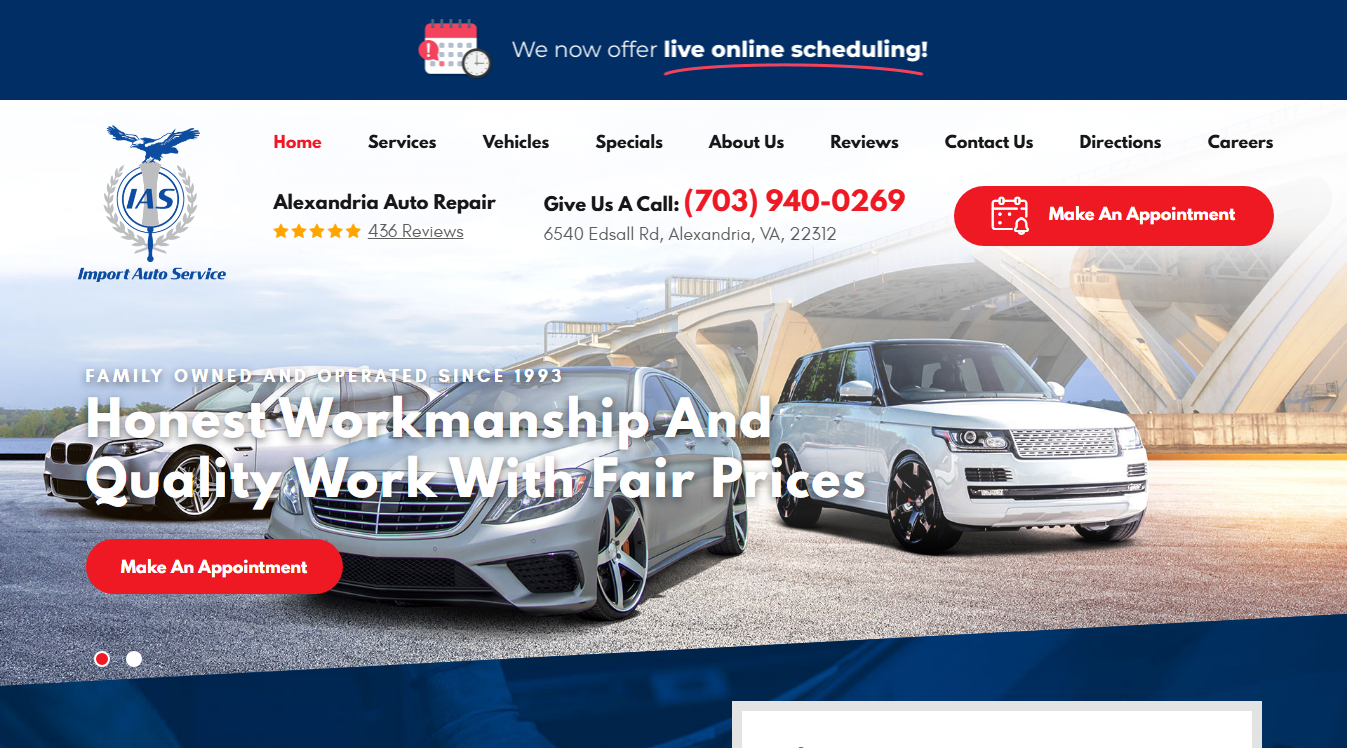 Website screenshot for Bt-Performance