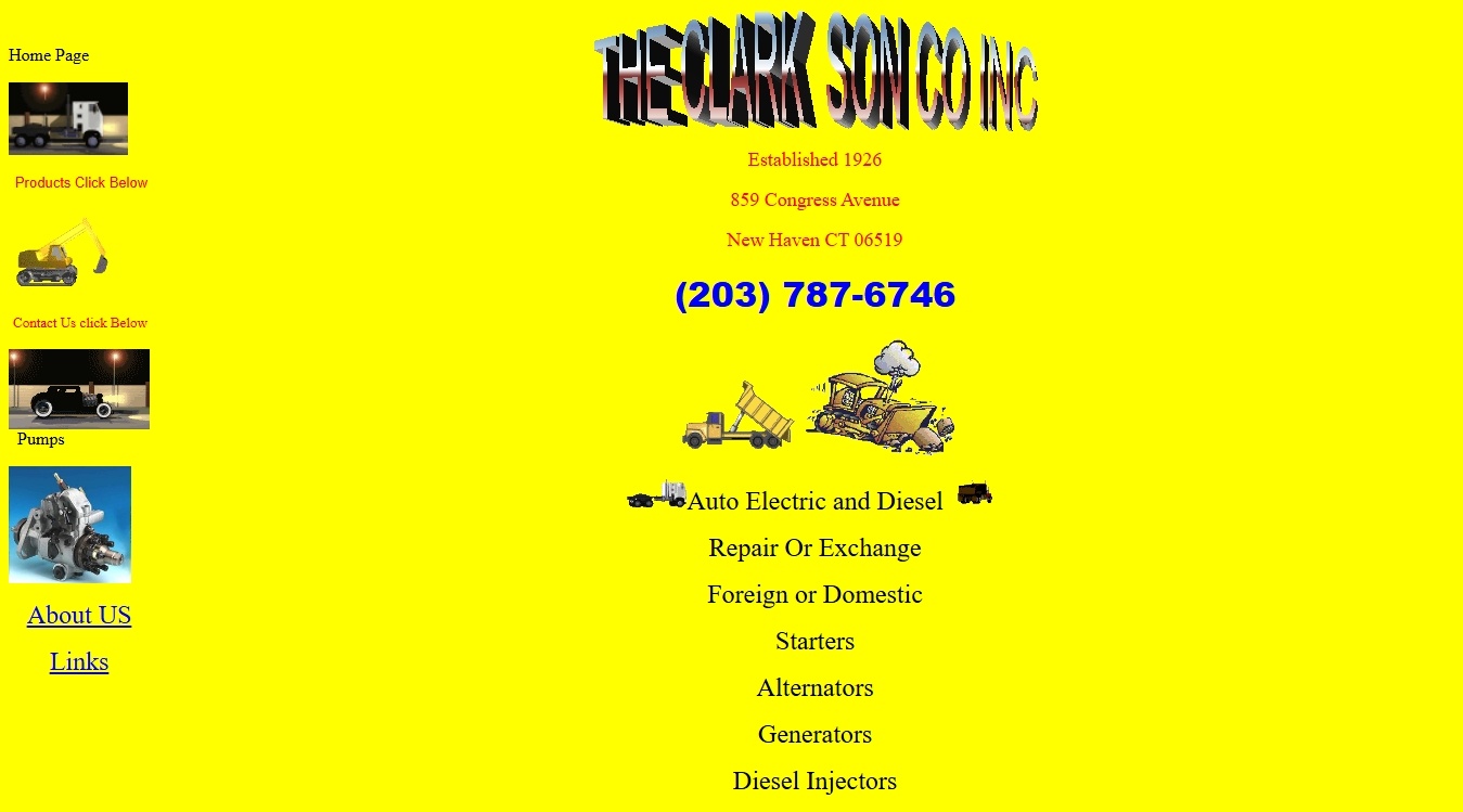 Screenshot of Clark-Son Co Inc