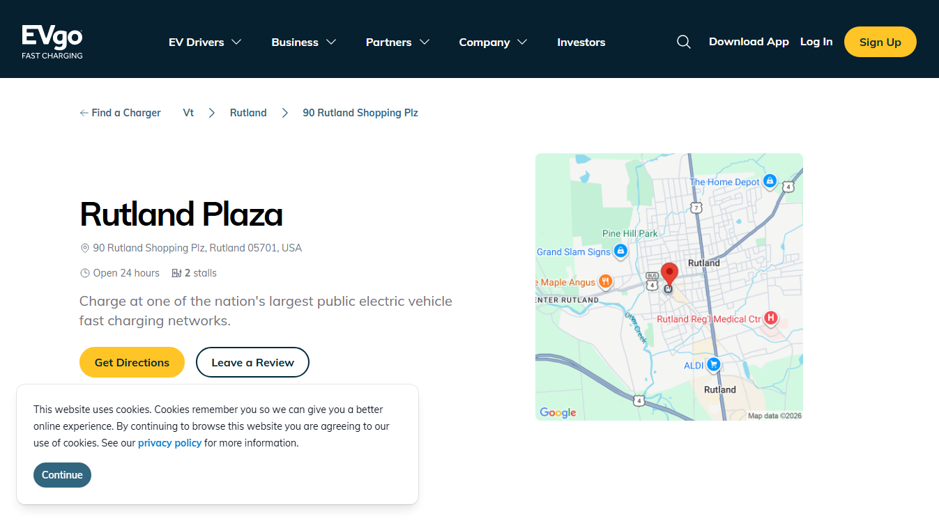 Website screenshot for D & E Auto Care