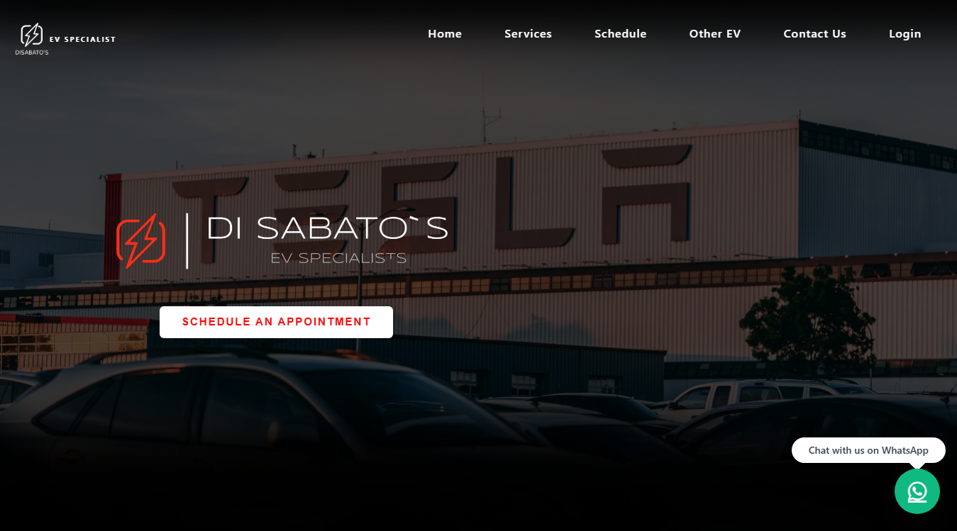 Screenshot of Disabato`s EV Specialist