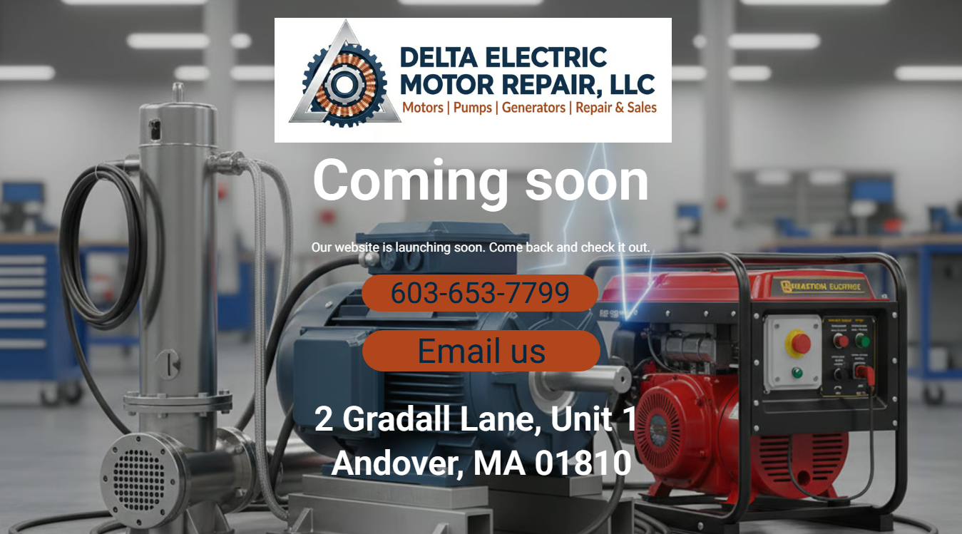 Website screenshot for E&C mobile auto repair