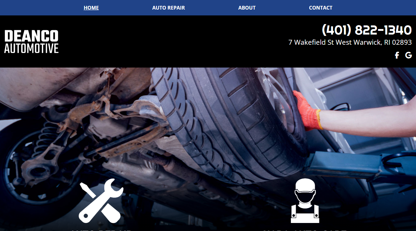Website screenshot for East Tennessee Electric Service, LLC