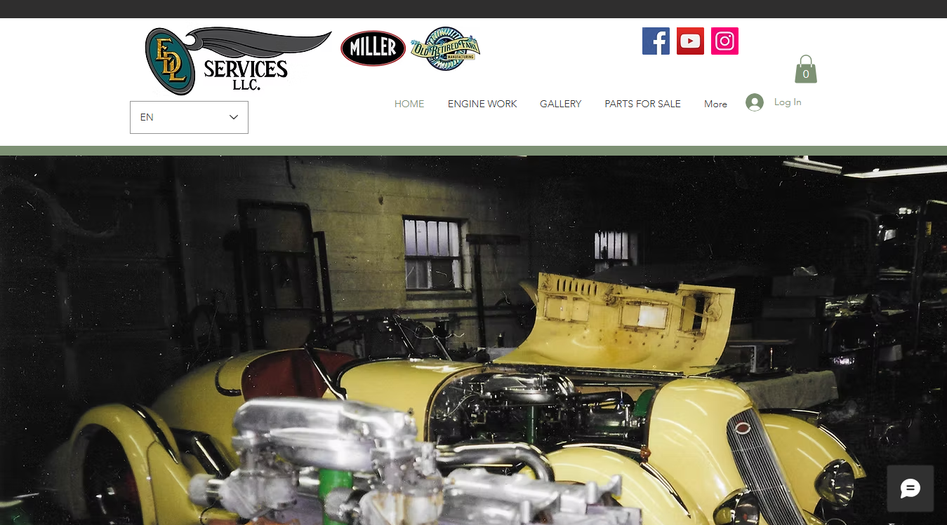 Screenshot of EDL Services
