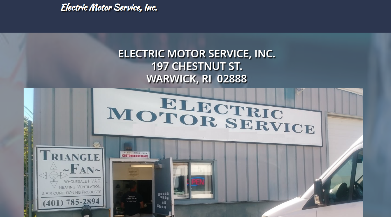 Screenshot of Electric Motor Service