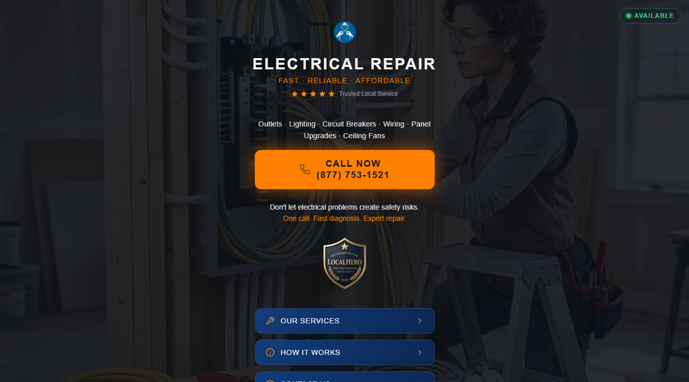 Screenshot of EV CAR Charger Instalation