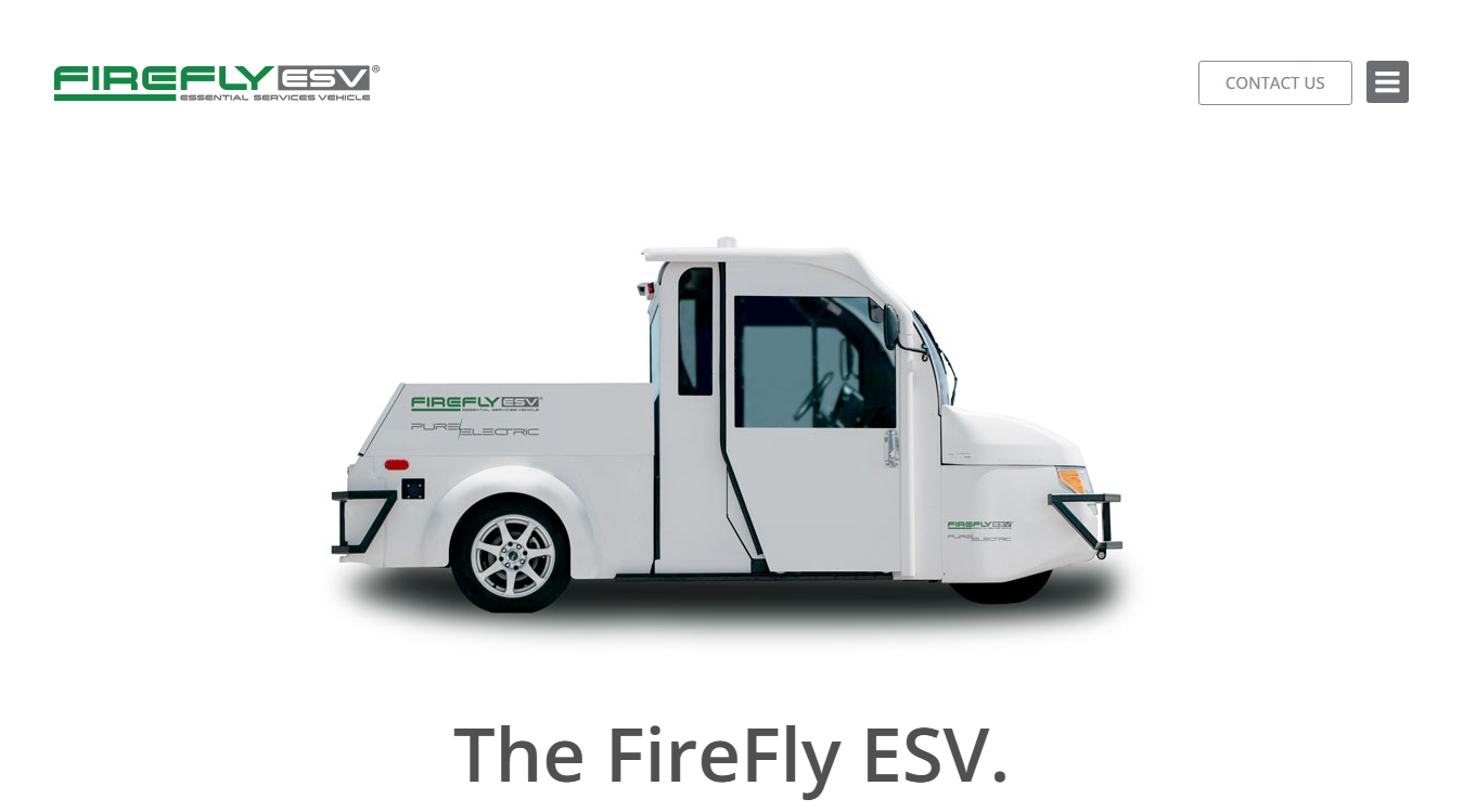 Screenshot of ev Transportation Services, Inc