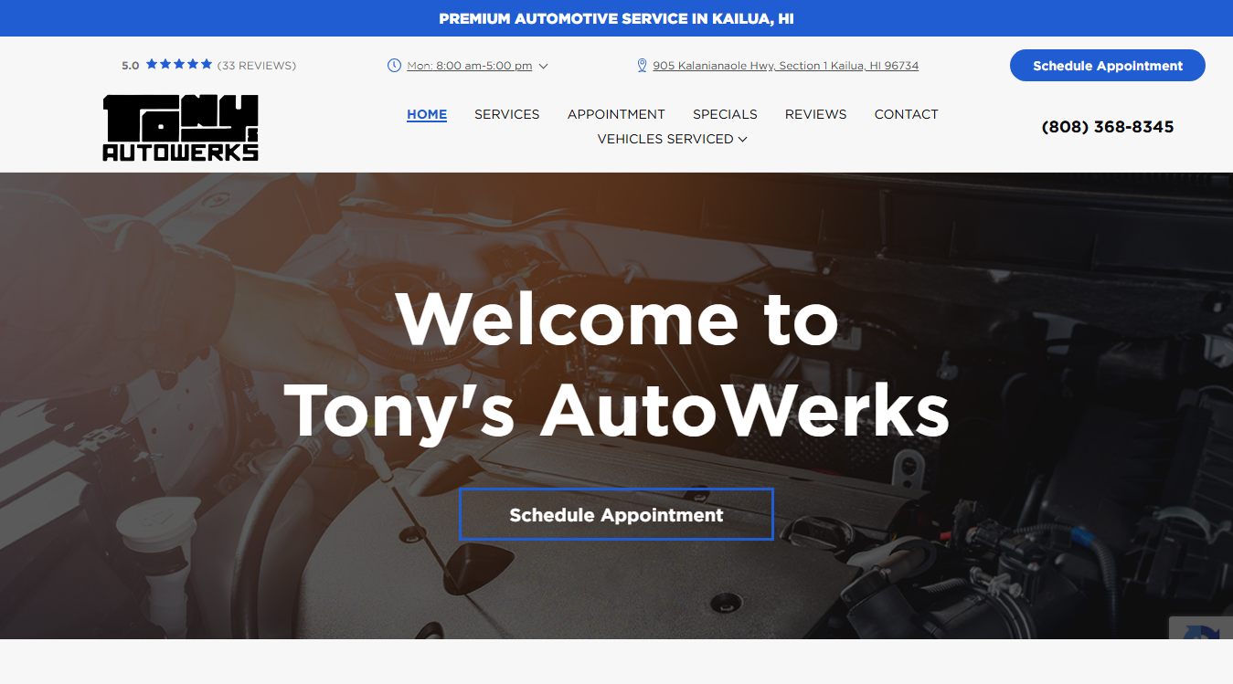 Website screenshot for EVFleet