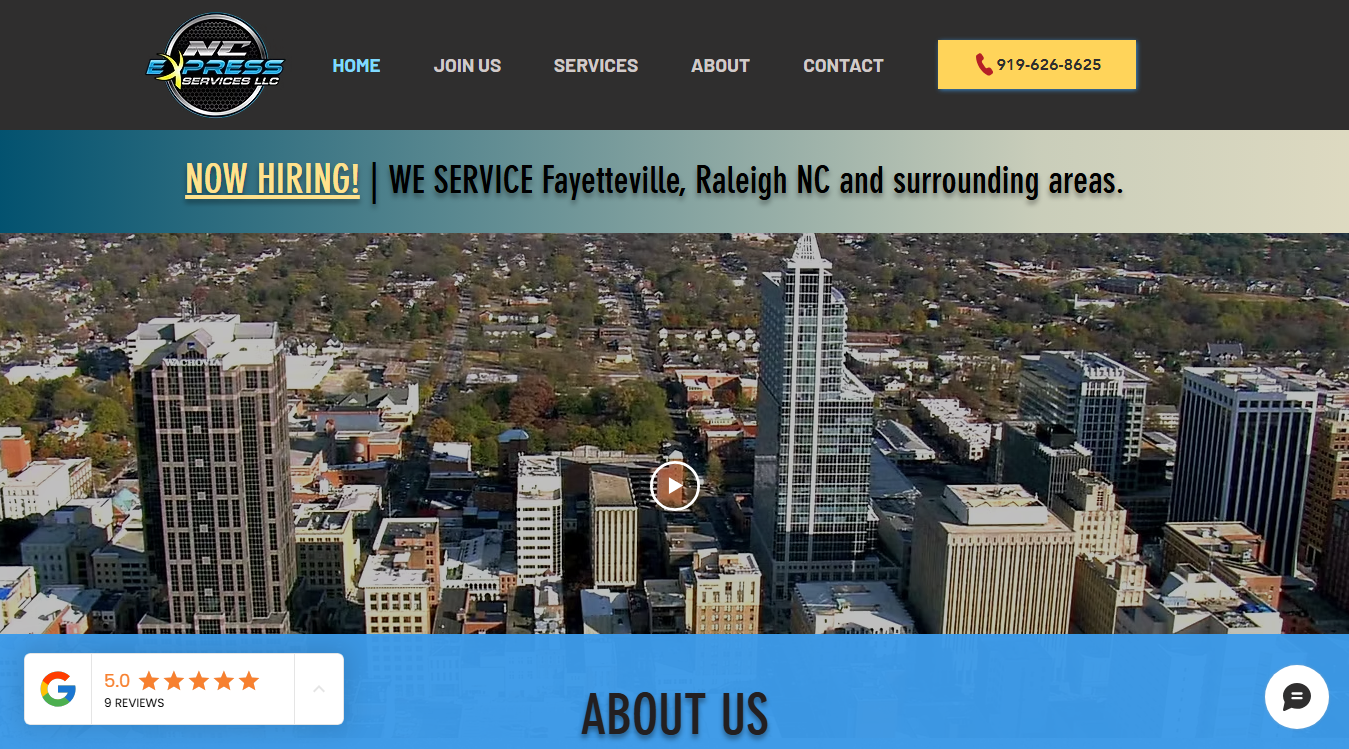 Screenshot of Express Electrical Service