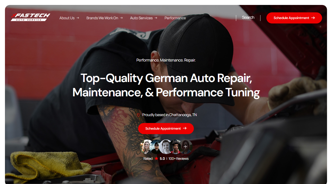 Screenshot of Fastech Auto Service