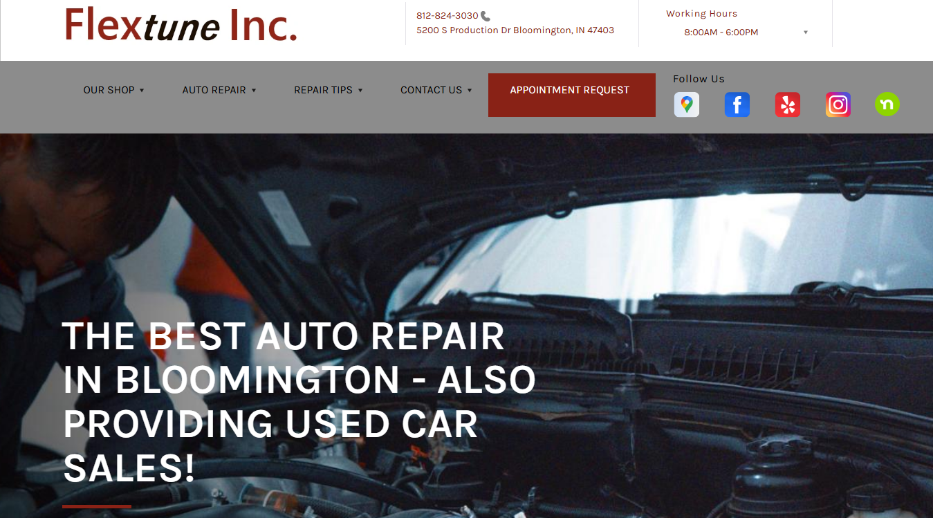 Screenshot of Flextune Inc