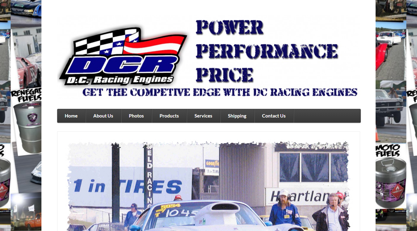 Website screenshot for George's Automotive Services