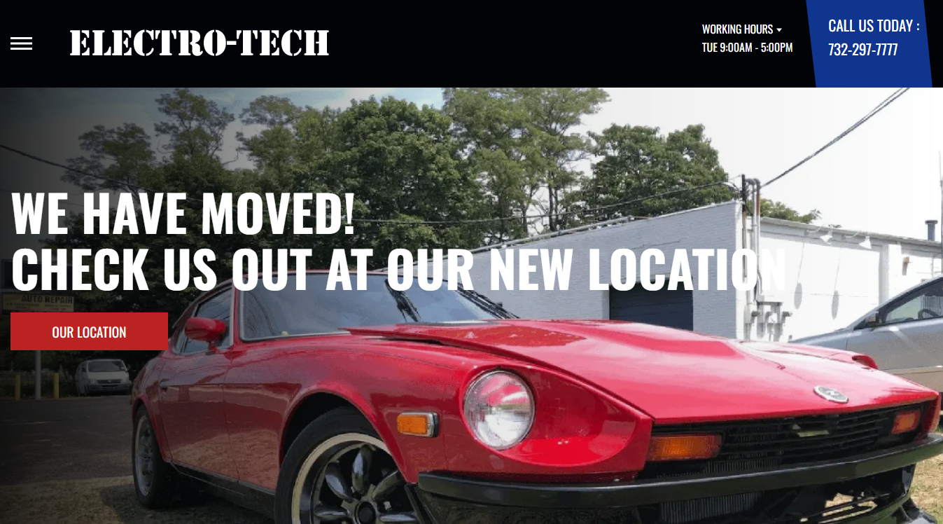 Website screenshot for Id-Deen Mobile Automotive LLC