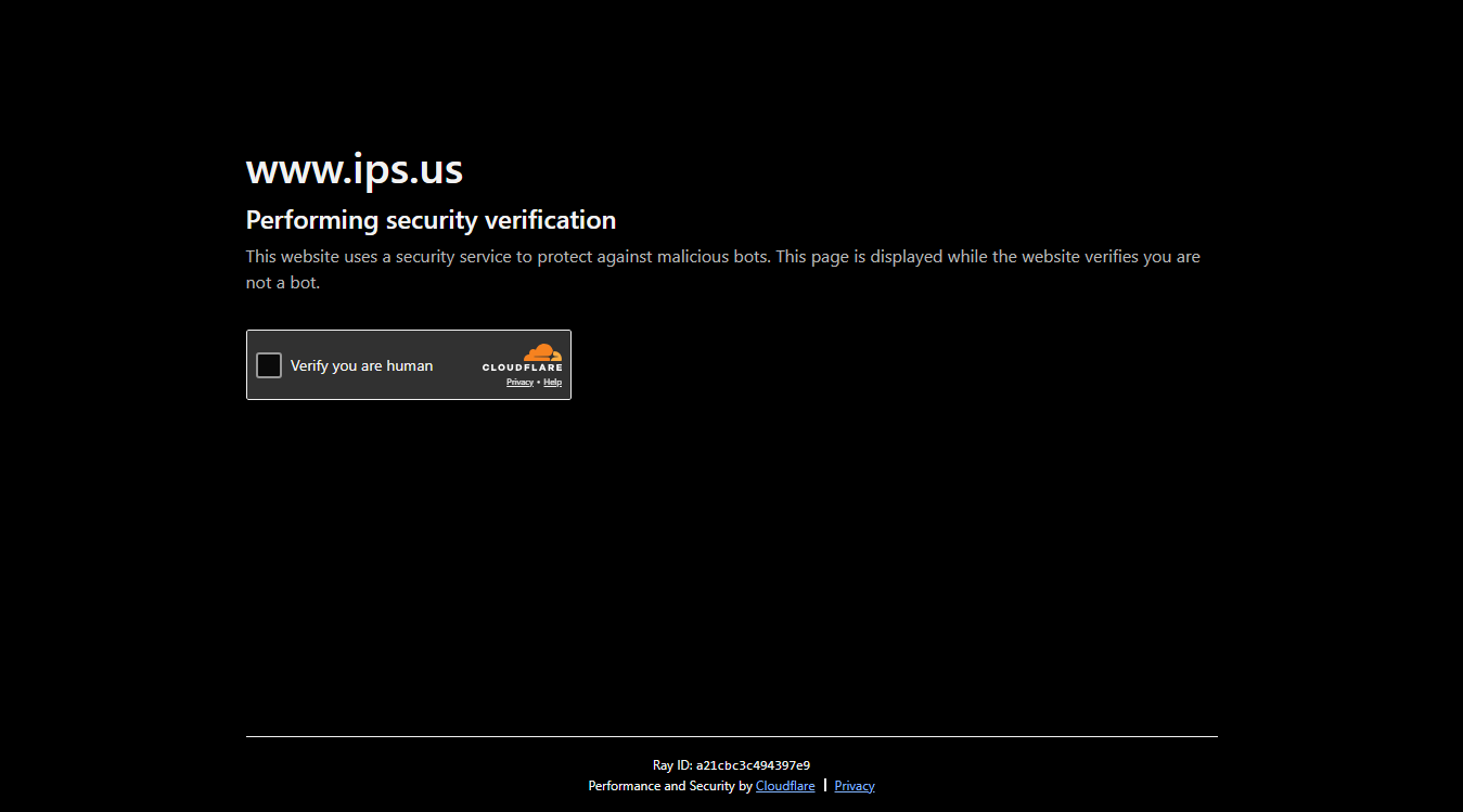 Website screenshot for Integrated Power Services (IPS) – Charleston
