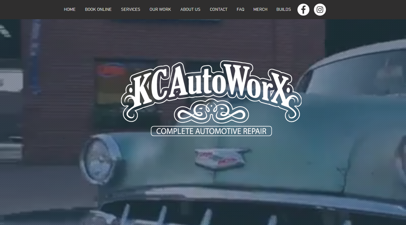 Screenshot of KC AutoWorx