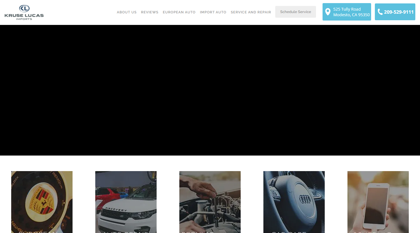 Screenshot of Kruse Lucas Imports