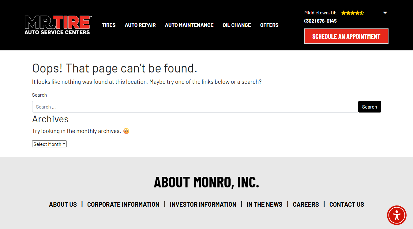 Website screenshot for M&D – Macon (formerly Turbo Diesel & Electric Systems)