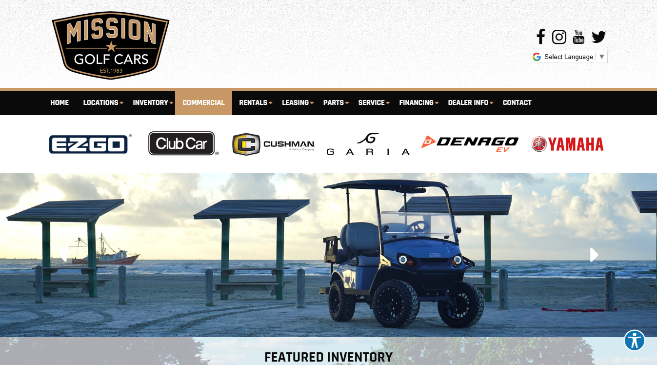 Website screenshot for Mynitor’s Auto Repair
