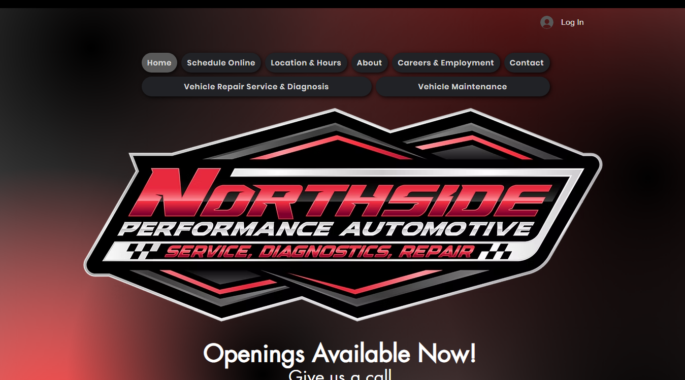 Screenshot of Northside Performance Automotive