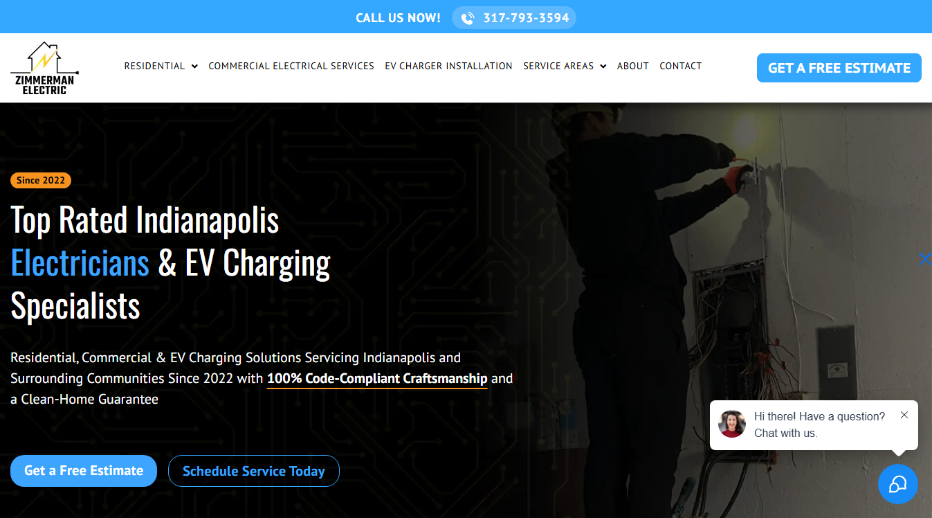 Website screenshot for Olathe Armature