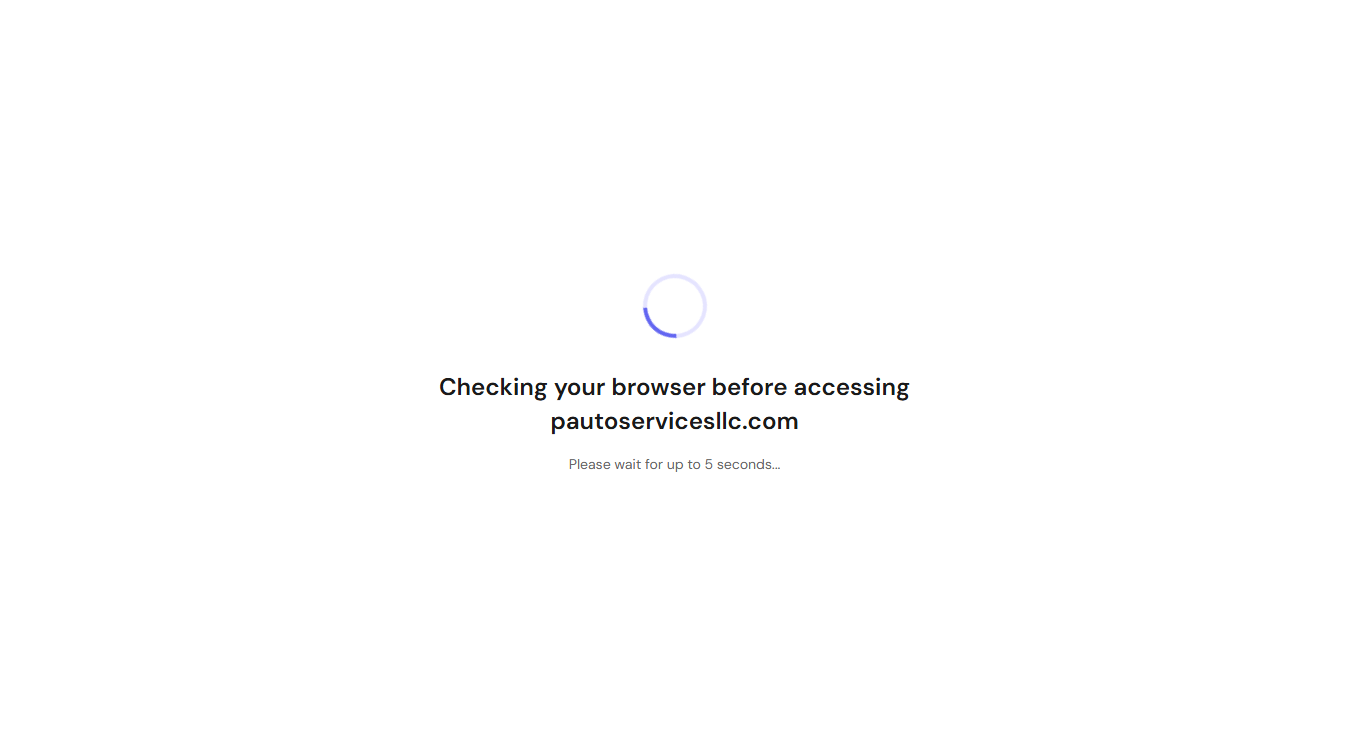 Website screenshot for Performance auto service LLC