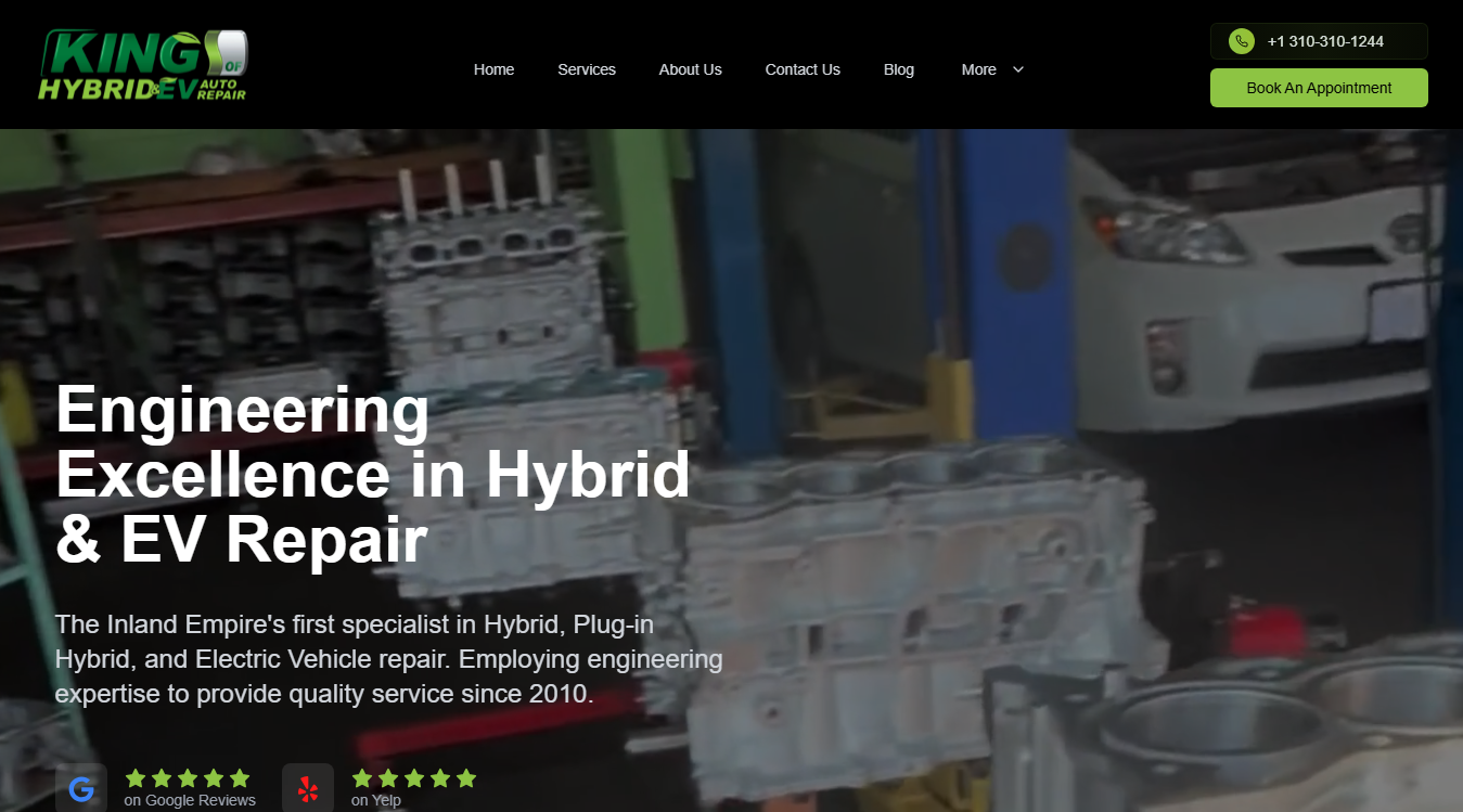 Website screenshot for Repair Service Will87