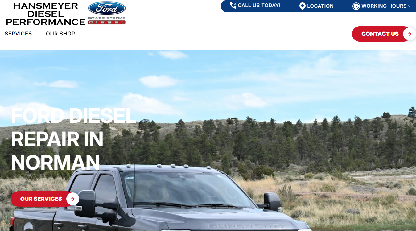 Website screenshot for Rhode Island Auto Repair