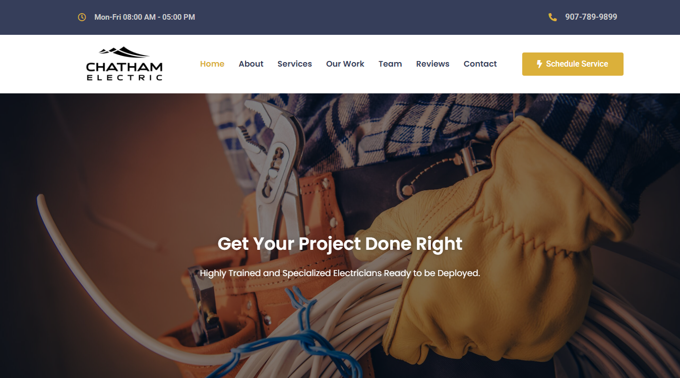 Website screenshot for Rowan Automotive