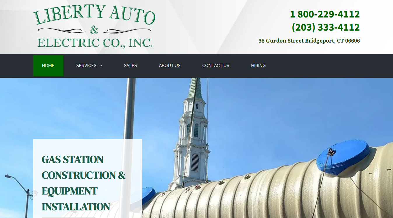 Website screenshot for Technomaticar Electric.Inc..''Auto Repair''