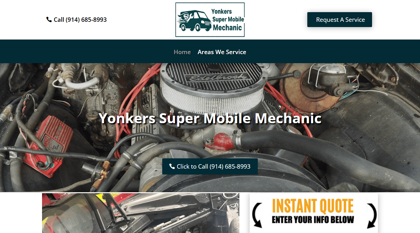 Screenshot of Yonkers Super Mobile Mechanic